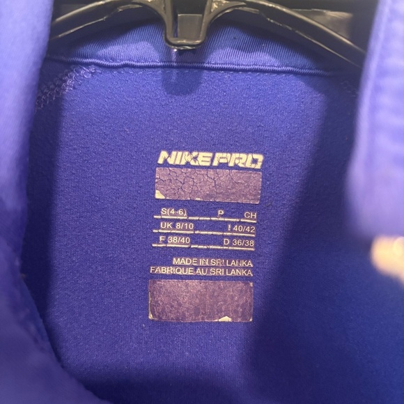 Nike Pro NikeFit MicroFleece Quarter Zip Athletic Top - Picture 2 of 12